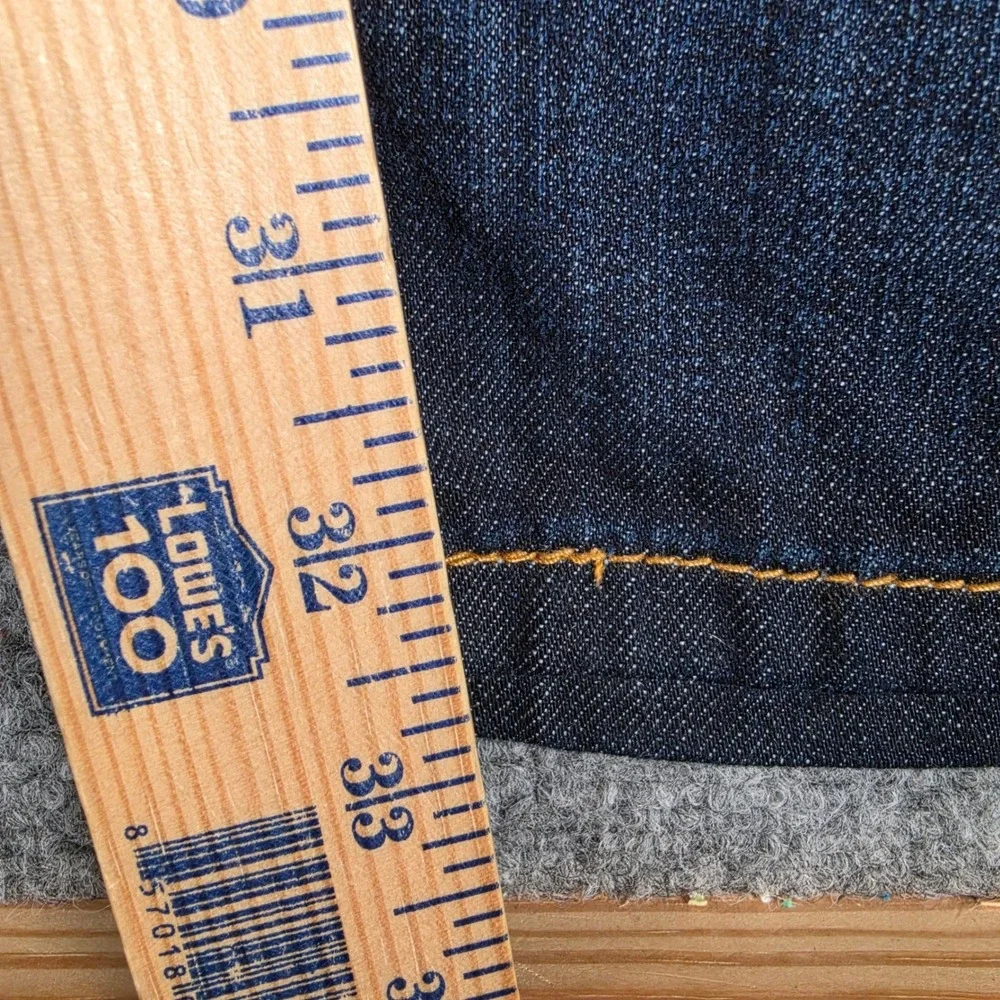 Levi's 514 Straight Fit Jeans Men 34x32 Dark Wash Denim 005140541 NWT